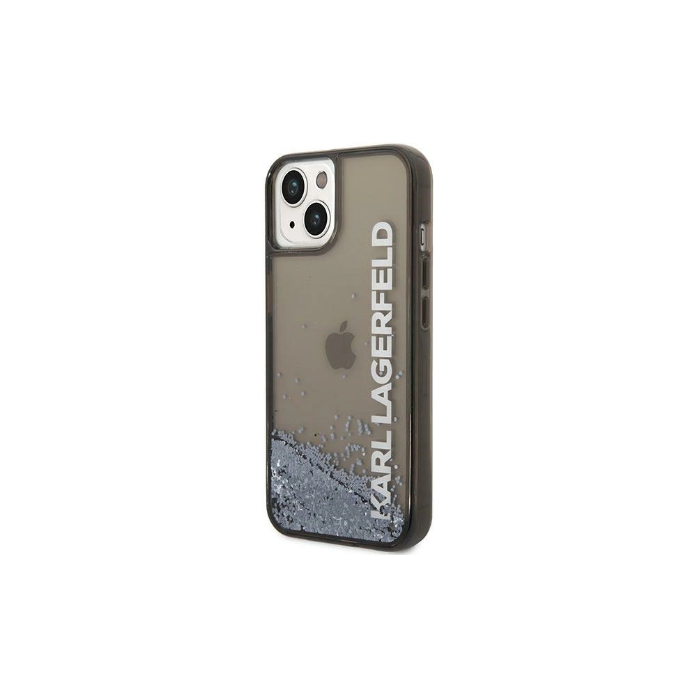 Hurtownia GSM - Case Karl Lagerfeld KLHCP14MLCKVK Apple iPhone 14 Plus / 15 Plus schwarz/black hardcase Liquid Glitter Elong - KLD1237 - {ean13} - Hurt