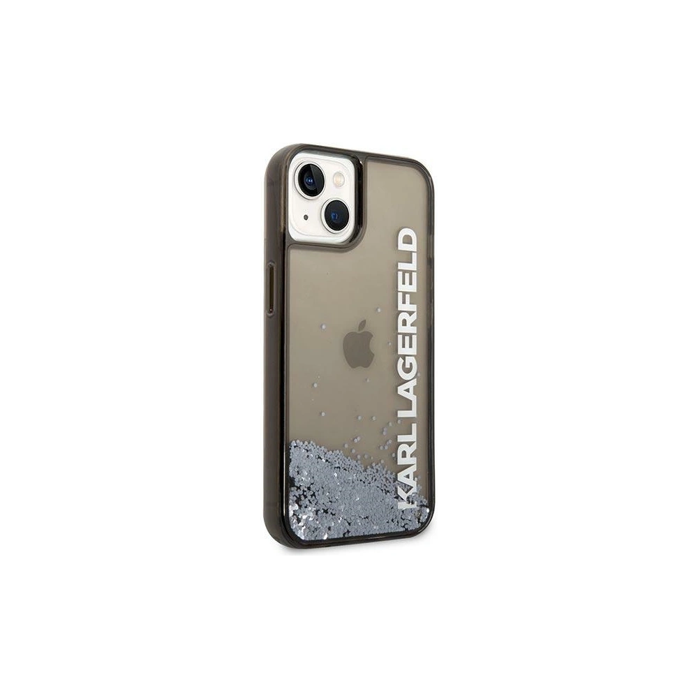 Hurtownia GSM - Case Karl Lagerfeld KLHCP14MLCKVK Apple iPhone 14 Plus / 15 Plus schwarz/black hardcase Liquid Glitter Elong - KLD1237 - {ean13} - Hurt