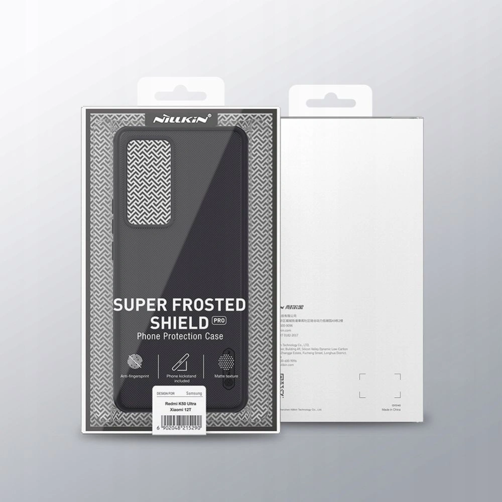 Hurtownia GSM - Case Nillkin Frosted Shield Pro Xiaomi 12T Schwarz - NLK762 - {ean13} - Hurt