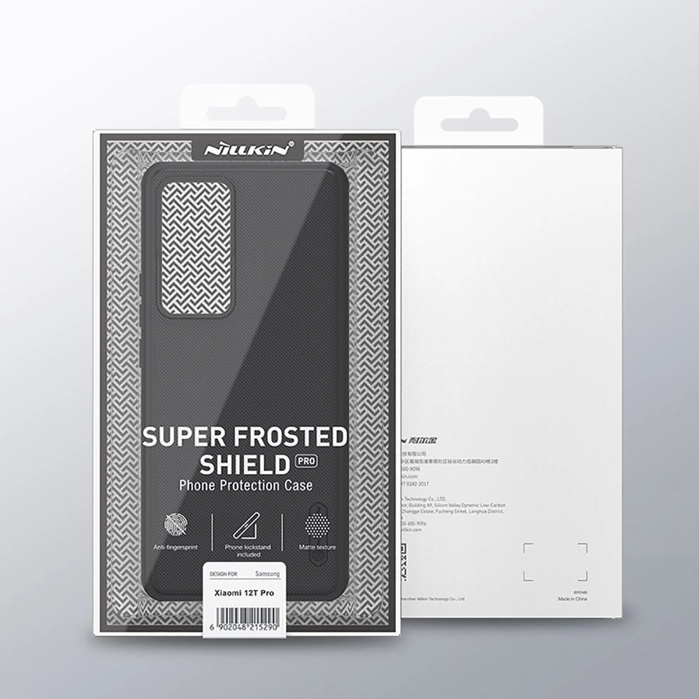 Hurtownia GSM - Case Nillkin Frosted Shield Pro Xiaomi 12T Pro Schwarz - NLK763 - {ean13} - Hurt