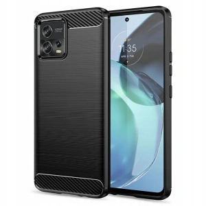 Etui Tech-Protect TPUCarbon Motorola Moto G72 Fekete