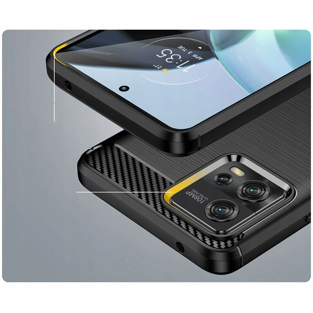 Hurtownia GSM - Etui Tech-Protect TPUCarbon Motorola Moto G72 Fekete - THP1536 - {ean13} - Hurt