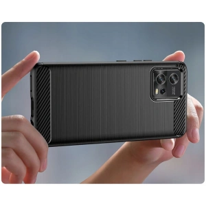 Hurtownia GSM - Etui Tech-Protect TPUCarbon Motorola Moto G72 černé - THP1536 - {ean13} - Hurt