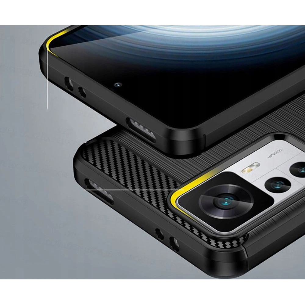 Hurtownia GSM - Etui Tech-Protect TPUCarbon Xiaomi 12 Lite černé - THP1537 - {ean13} - Hurt