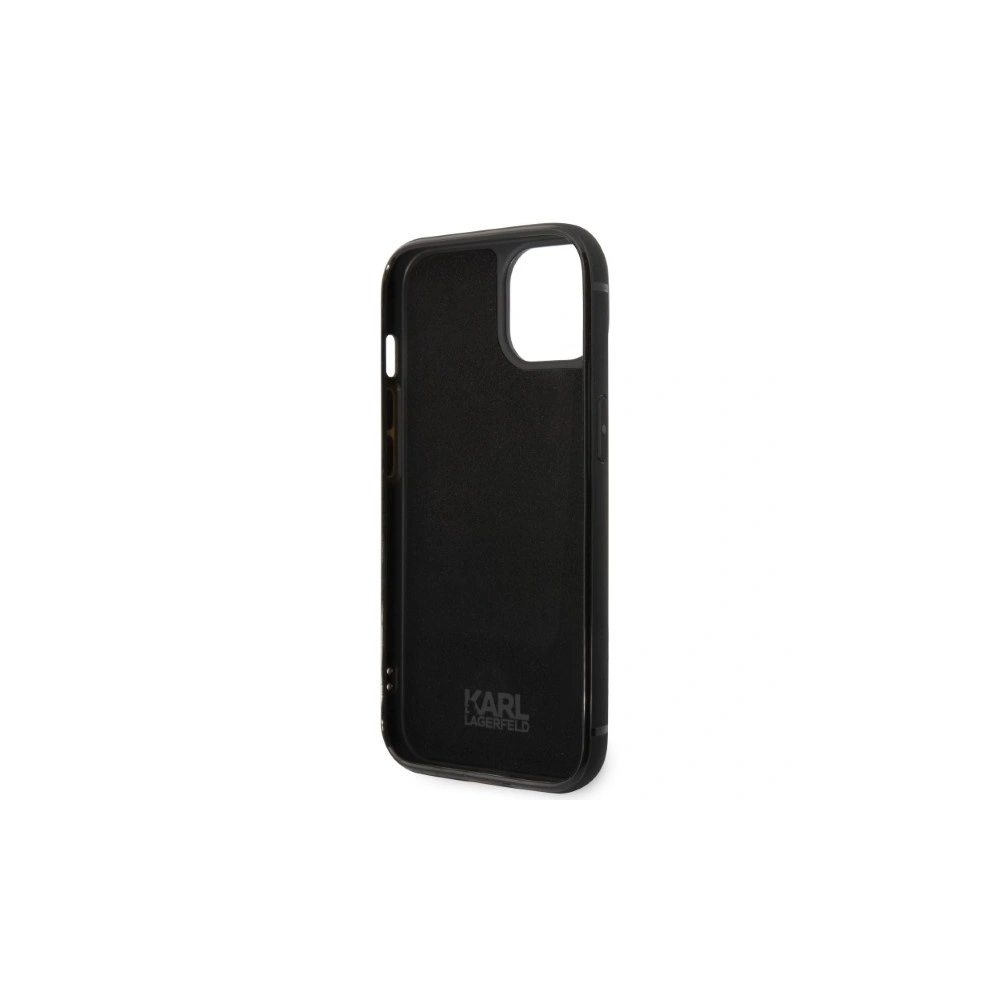 Hurtownia GSM - Case Karl Lagerfeld KLHCP14SCSSK Apple iPhone 14 Hardcase schwarz/black Signature Logo Kartenfach - KLD1239 - {ean13} - Hurt