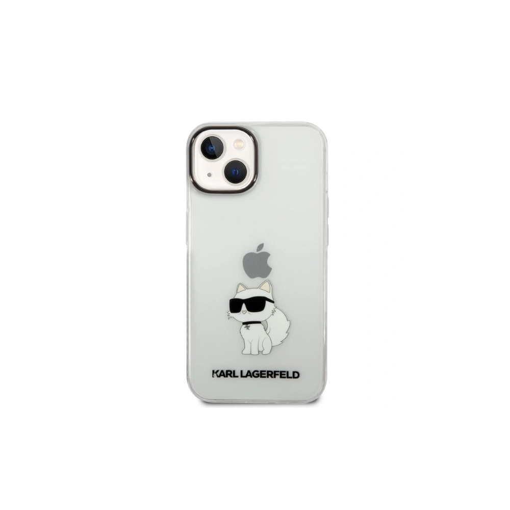 Hurtownia GSM - Etui Karl Lagerfeld KLHCP14SHNCHTCT Apple iPhone 14 carcasă transparentă hardcase IML NFT Choupette - KLD1240 - {ean13} - Hurt
