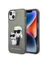 Etui Karl Lagerfeld KLHCP14SHNKCTGK Apple iPhone 14 černý/black hardcase IML GLIT NFT Karl&Choupette