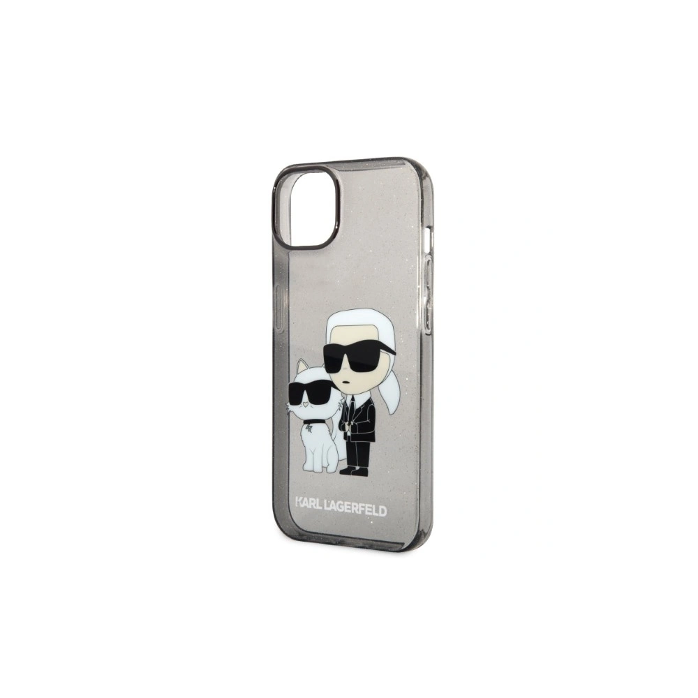 Hurtownia GSM - Etui Karl Lagerfeld KLHCP14SHNKCTGK Apple iPhone 14 černý/black hardcase IML GLIT NFT Karl&Choupette - KLD1241 - {ean13} - Hurt