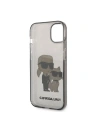 Hurtownia GSM - Etui Karl Lagerfeld KLHCP14SHNKCTGK Apple iPhone 14 fekete/black hardcase IML GLIT NFT Karl&Choupette - KLD1241 - {ean13} - Hurt