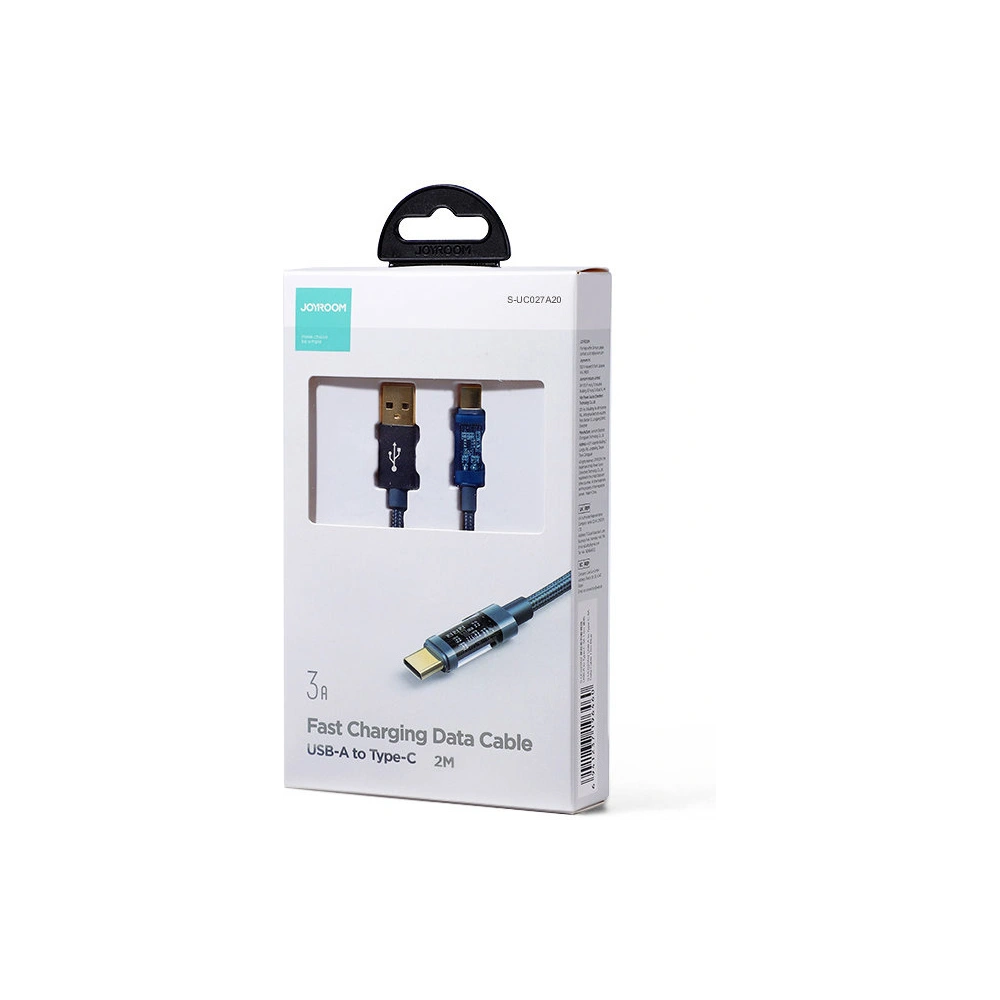 Hurtownia GSM - Kábel Joyroom USB/USB-C 3A 2m kék (S-UC027A20) - JYR468 - {ean13} - Hurt