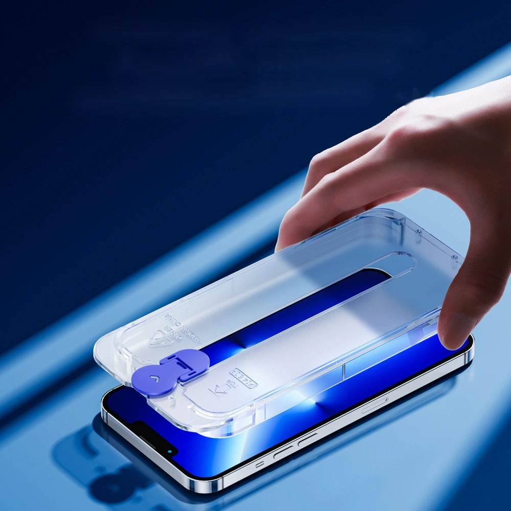 Hurtownia GSM - Sticlă securizată Joyroom Knight Apple iPhone 14 set de montaj transparent (JR-H09) - JYR476 - {ean13} - Hurt