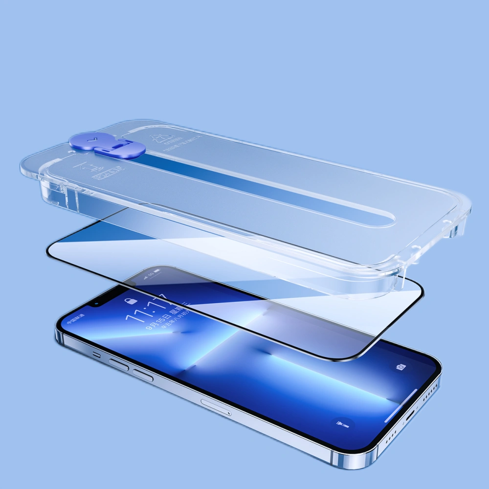 Hurtownia GSM - Sticlă securizată Joyroom Knight Apple iPhone 14 set de montaj transparent (JR-H09) - JYR476 - {ean13} - Hurt
