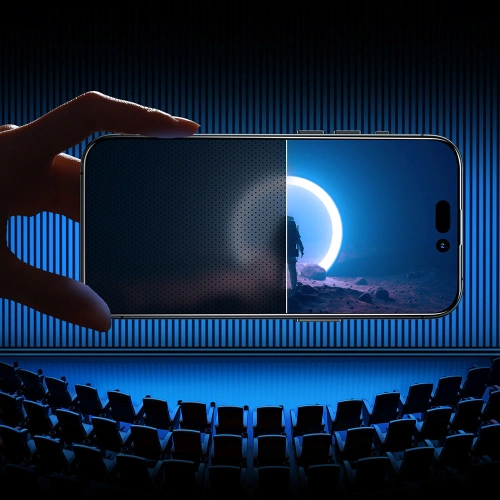 Szkło prywatyzujące Joyroom Knight 2,5D Privacy TG Apple iPhone 14 Anti-Spy przezroczysty (JR-P01)