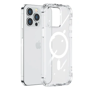 Etui Joyroom Magnetic Defender MagSafe Apple iPhone 14 průhledný