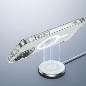 Etui Joyroom Magnetic Defender MagSafe Apple iPhone 14 przezroczysty
