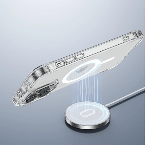 Etui Joyroom Magnetic Defender MagSafe Apple iPhone 14 przezroczysty