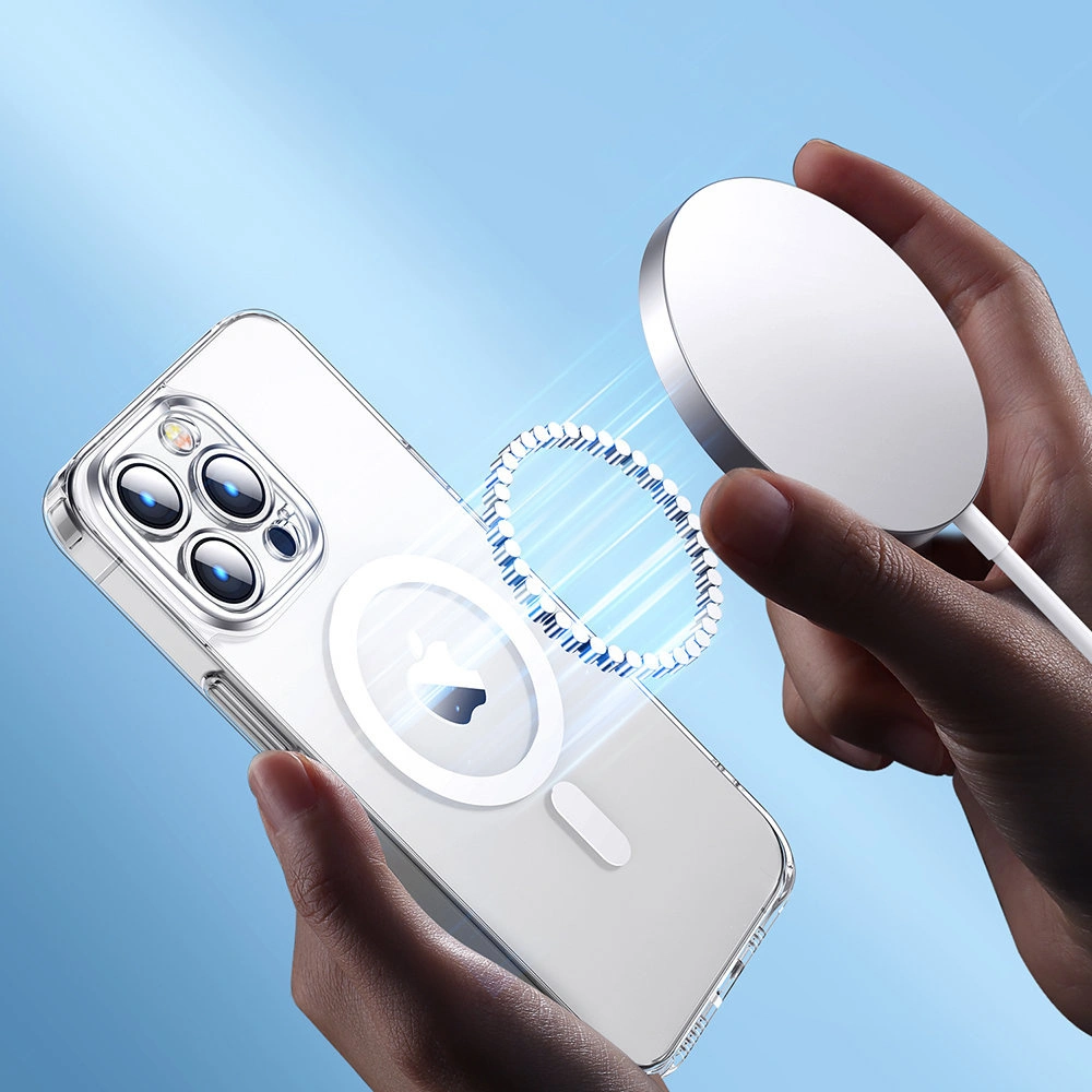 Wholesale Joyroom 14D Magnetic Case MagSafe Apple iPhone 14 clear (JR-14D5) - JYR504 - {ean13} - Hurt