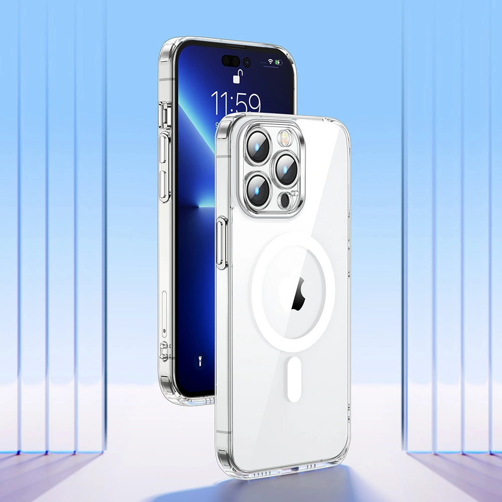 Wholesale Joyroom 14D Magnetic Case MagSafe Apple iPhone 14 Pro clear (JR-14D6) - JYR505 - {ean13} - Hurt