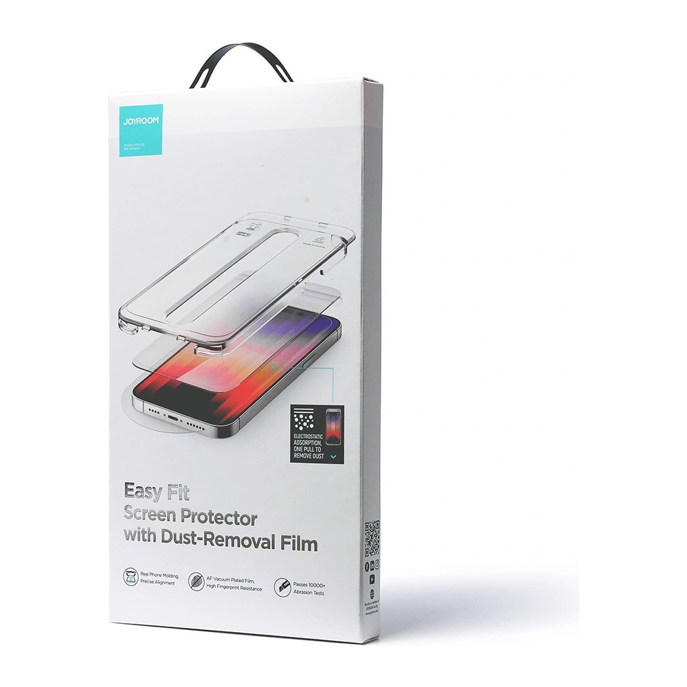 Hurtownia GSM - Tvrzené sklo Joyroom Easy Fit Full Screen Apple iPhone 14 Pro Max montážní rám (JR-DH12) - JYR519 - {ean13} - Hurt