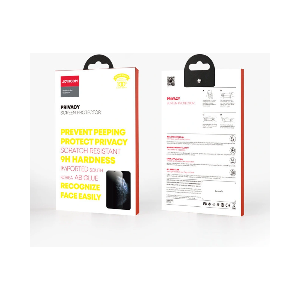 Hurtownia GSM - Sticlă securizată Joyroom Knight Series 2,5D Full Screen Apple iPhone 12 Pro Max Anti Blue Light - JYR520 - {ean13} - Hurt