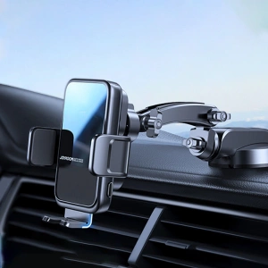 Hurtownia GSM - Automatický automobilový držák s bezdrátovou nabíječkou Joyroom 15W Qi na sklo kokpitu černý (JR-ZS298 dash) - JYR522 - {ean13} - Hurt