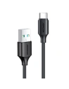 Kábel Joyroom USB/USB-C 3A 0,25 m fekete (S-UC027A9)