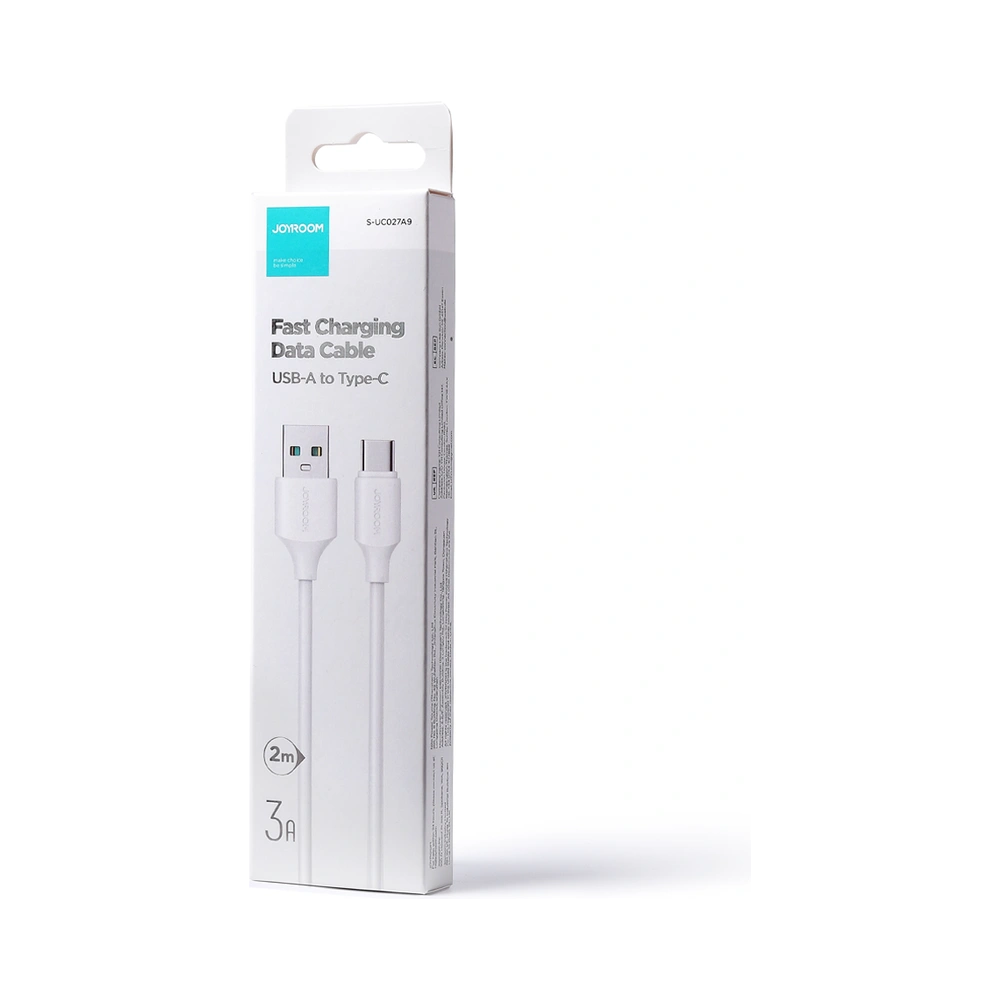 Hurtownia GSM - Kábel Joyroom USB/USB-C 3A 2m fehér (S-UC027A9) - JYR531 - {ean13} - Hurt