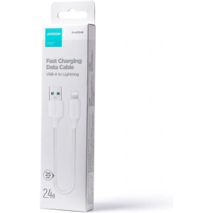 Hurtownia GSM - Kabel Joyroom USB/Lightning 2.4A 0,25m biały (S-UL012A9) - JYR533 - {ean13} - Hurt
