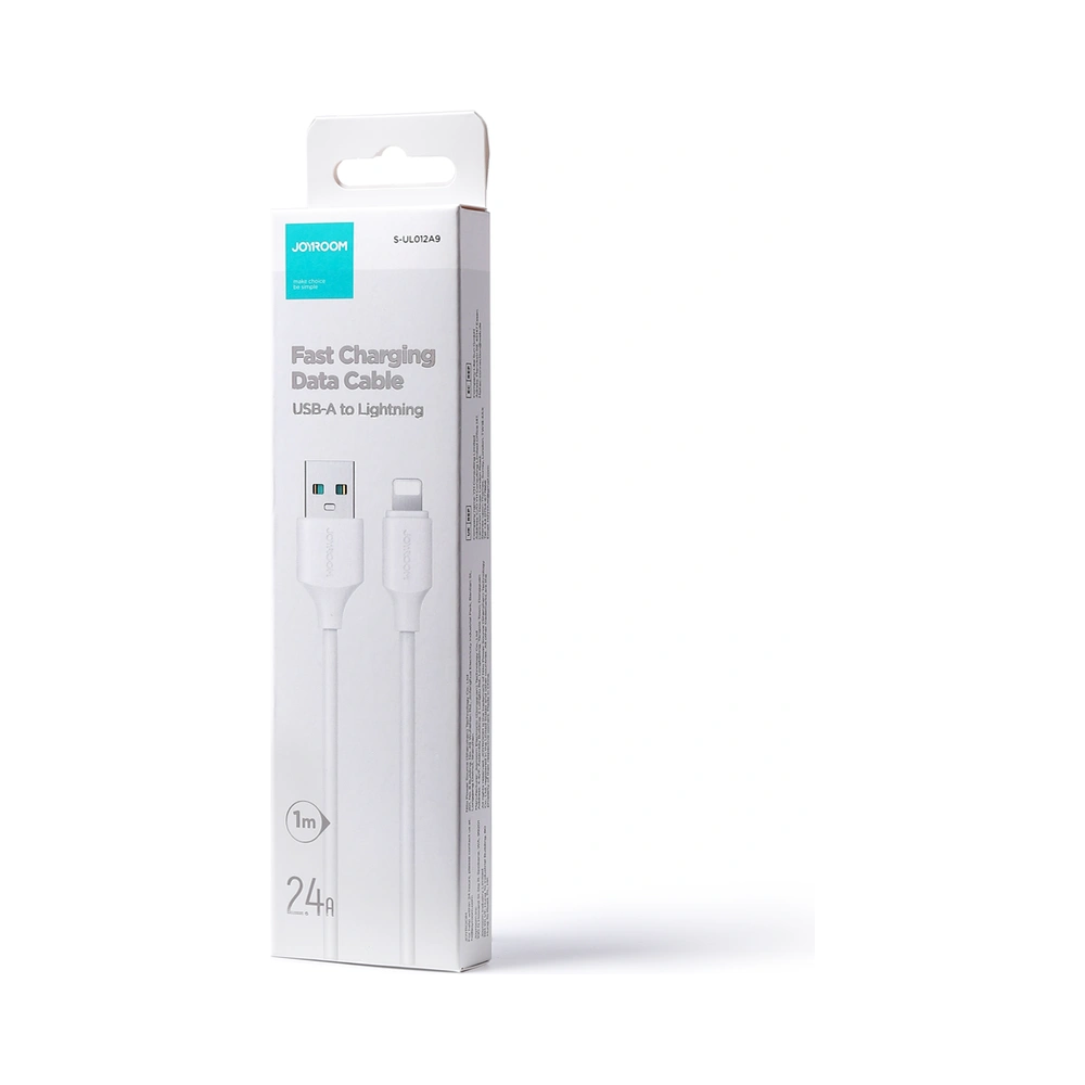 Hurtownia GSM - Kábel Joyroom USB/Lightning 2.4A 1m fehér (S-UL012A9) - JYR535 - {ean13} - Hurt