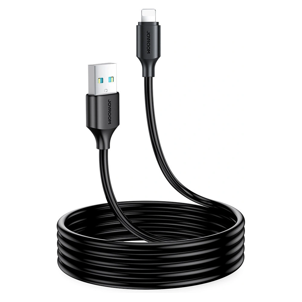 Hurtownia GSM - Kabel Joyroom USB/Lightning 2.4A 2m schwarz (S-UL012A9) - JYR536 - {ean13} - Hurt