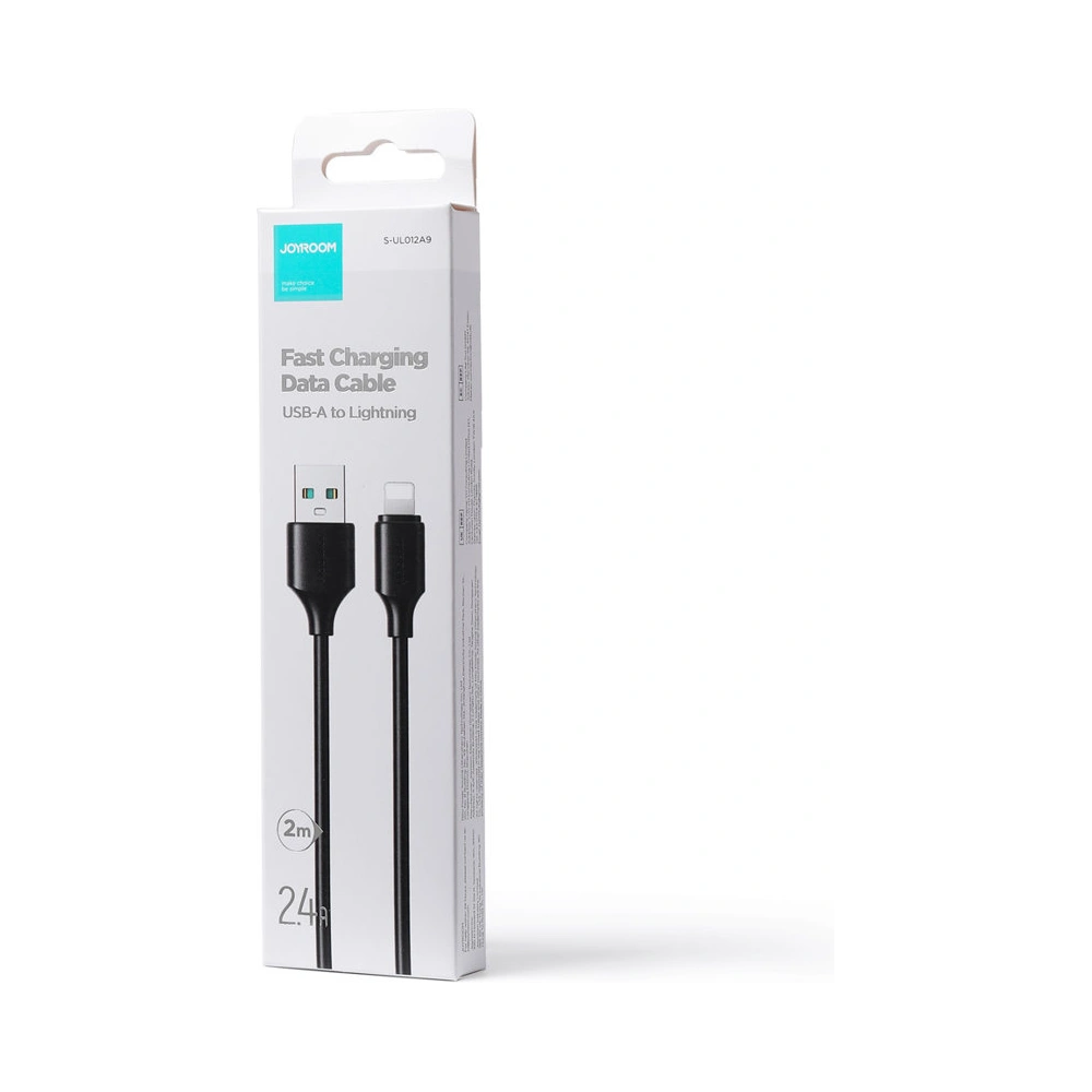 Hurtownia GSM - Kabel Joyroom USB/Lightning 2.4A 2m schwarz (S-UL012A9) - JYR536 - {ean13} - Hurt