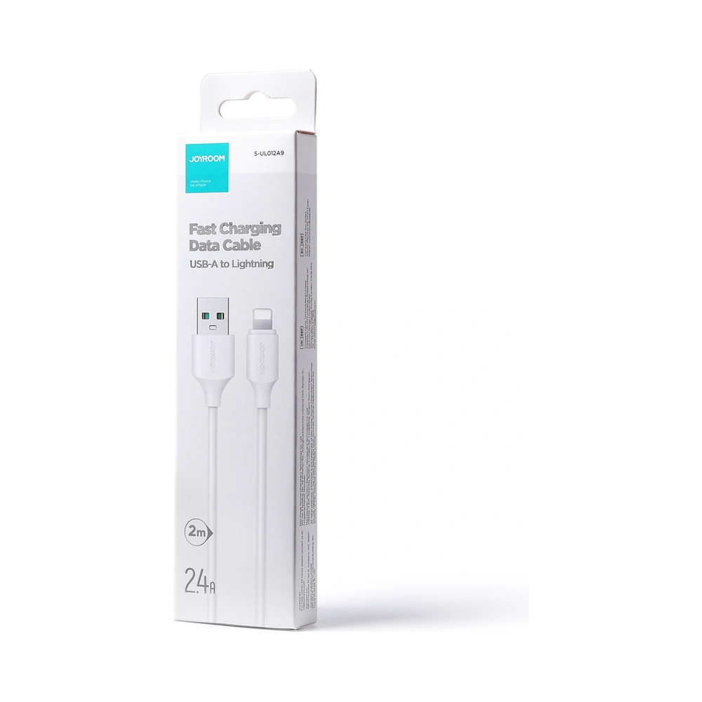 Hurtownia GSM - Kábel Joyroom USB/Lightning 2.4A 2m fehér (S-UL012A9) - JYR537 - {ean13} - Hurt
