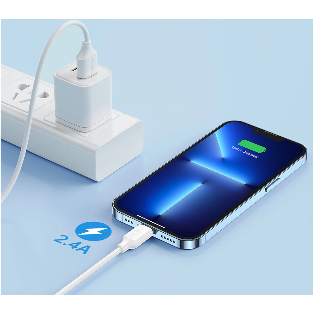 Hurtownia GSM - Kábel Joyroom USB/Lightning 2.4A 2m fehér (S-UL012A9) - JYR537 - {ean13} - Hurt