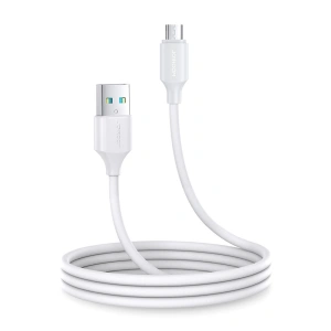 Wholesale Joyroom USB/microUSB Cable 480Mb/s 2.4A 1m white (S-UM018A9) - JYR541 - {ean13} - Hurt