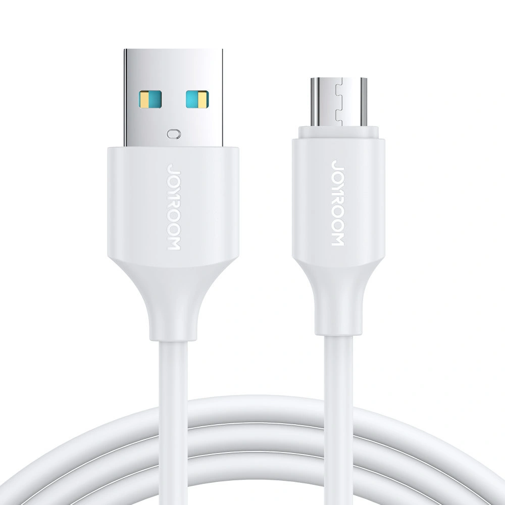 Wholesale Joyroom USB/microUSB Cable 480Mb/s 2.4A 1m white (S-UM018A9) - JYR541 - {ean13} - Hurt