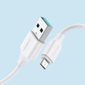 Kabel Joyroom USB/microUSB 480Mb/s 2.4A 1m biały (S-UM018A9)