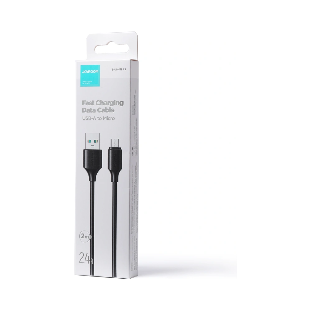Hurtownia GSM - Cablul Joyroom USB/microUSB 480Mb/s 2.4A 2m negru (S-UM018A9) - JYR542 - {ean13} - Hurt