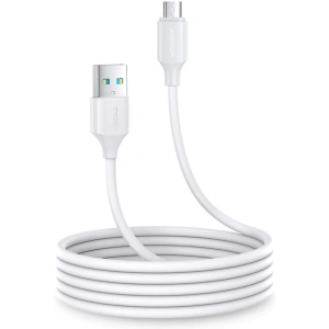 Wholesale Joyroom USB/microUSB Cable 480Mb/s 2.4A 2m white (S-UM018A9) - JYR543 - {ean13} - Hurt