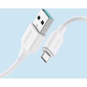 Wholesale Joyroom USB/microUSB Cable 480Mb/s 2.4A 2m white (S-UM018A9) - JYR543 - {ean13} - Hurt