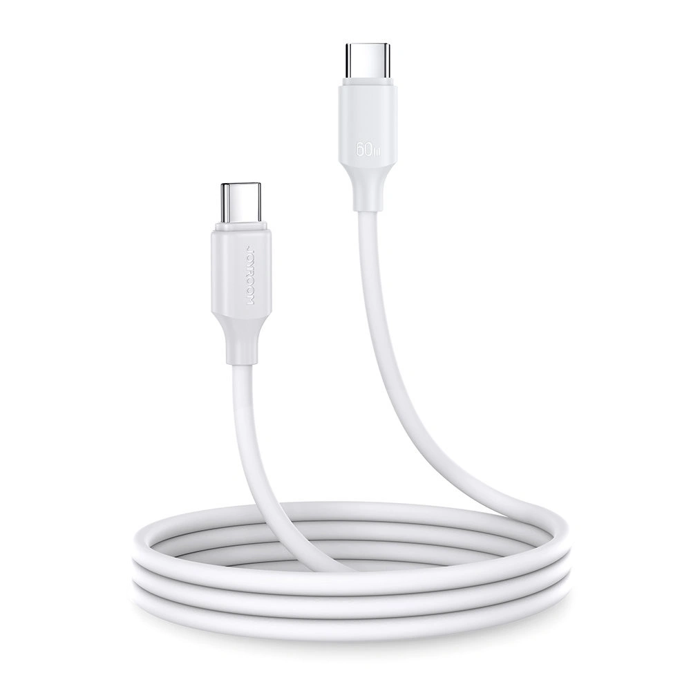 Hurtownia GSM - Kabel Joyroom USB-C/USB-C 480Mb/s 60W 1m bílý (S-CC060A9) - JYR545 - {ean13} - Hurt