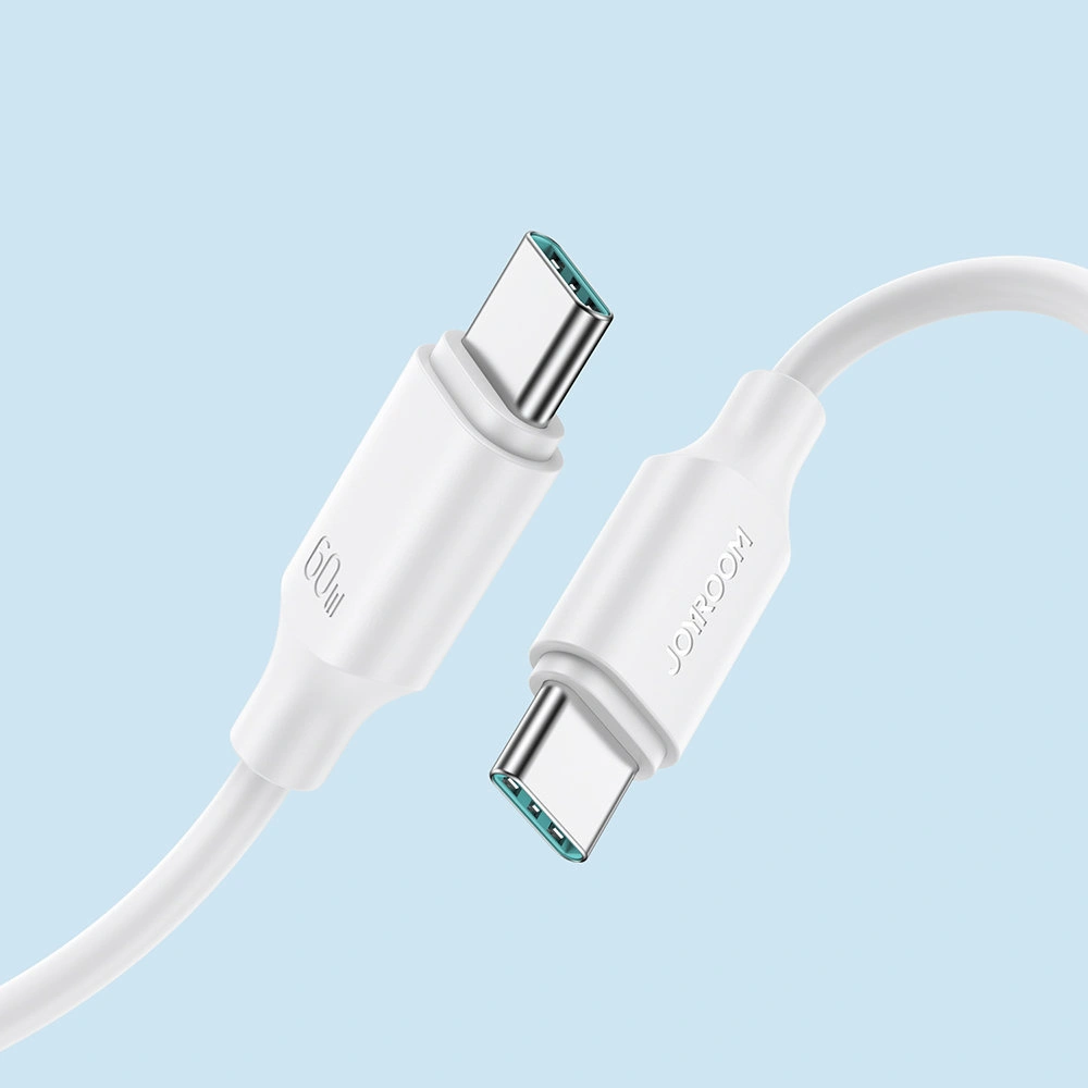 Hurtownia GSM - Kabel Joyroom USB-C/USB-C 480Mb/s 60W 1m bílý (S-CC060A9) - JYR545 - {ean13} - Hurt