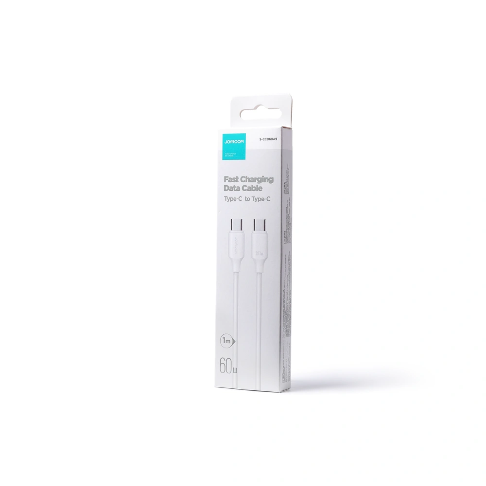 Hurtownia GSM - Kabel Joyroom USB-C/USB-C 480Mb/s 60W 1m bílý (S-CC060A9) - JYR545 - {ean13} - Hurt