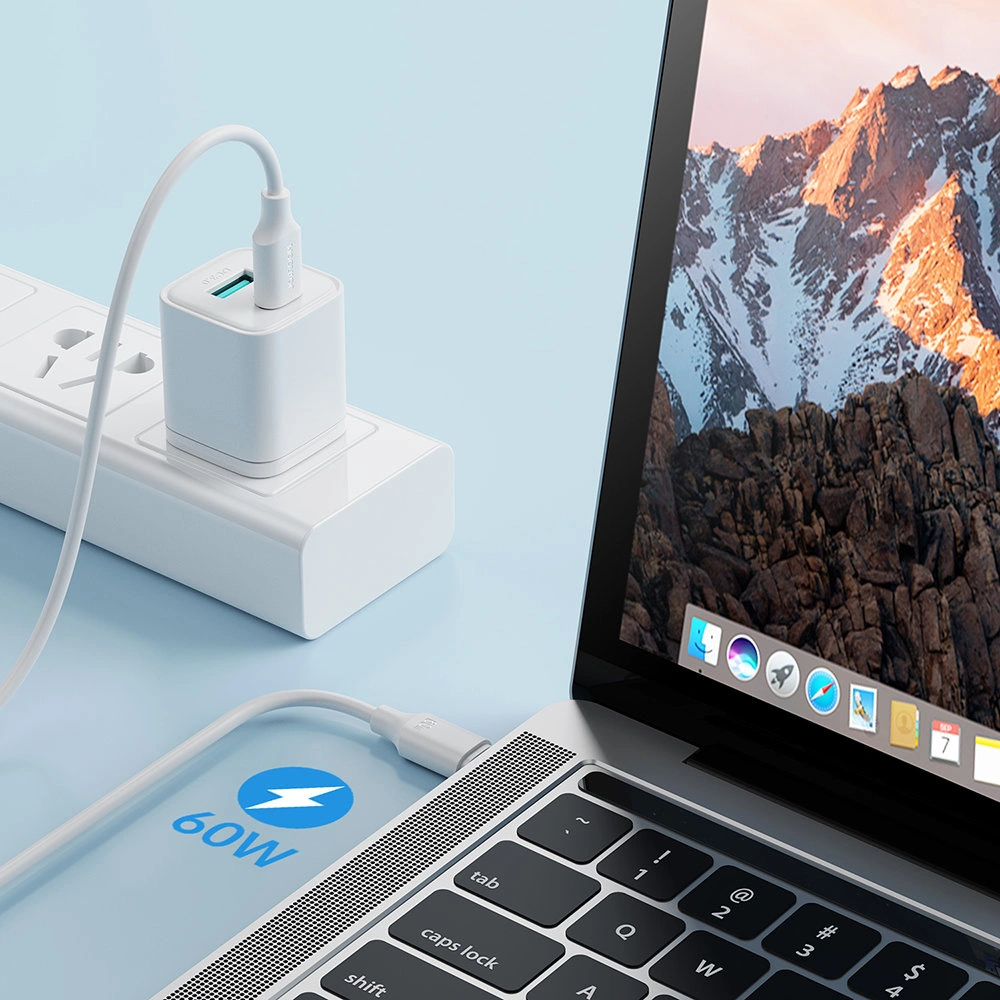 Hurtownia GSM - Kabel Joyroom USB-C/USB-C 480Mb/s 60W 1m bílý (S-CC060A9) - JYR545 - {ean13} - Hurt
