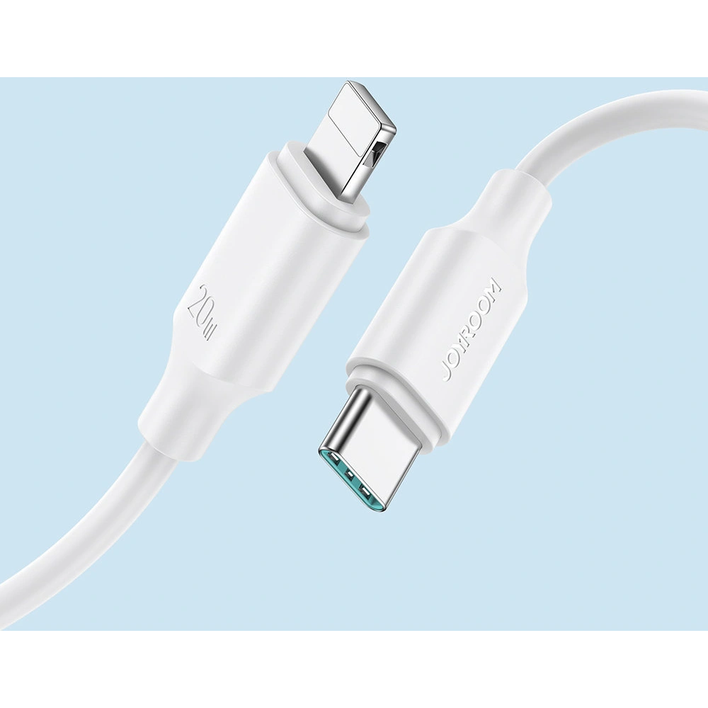 Hurtownia GSM - Cablu Joyroom USB-C/Lightning 480Mb/s 20W 0.25m alb (S-CL020A9) - JYR547 - {ean13} - Hurt