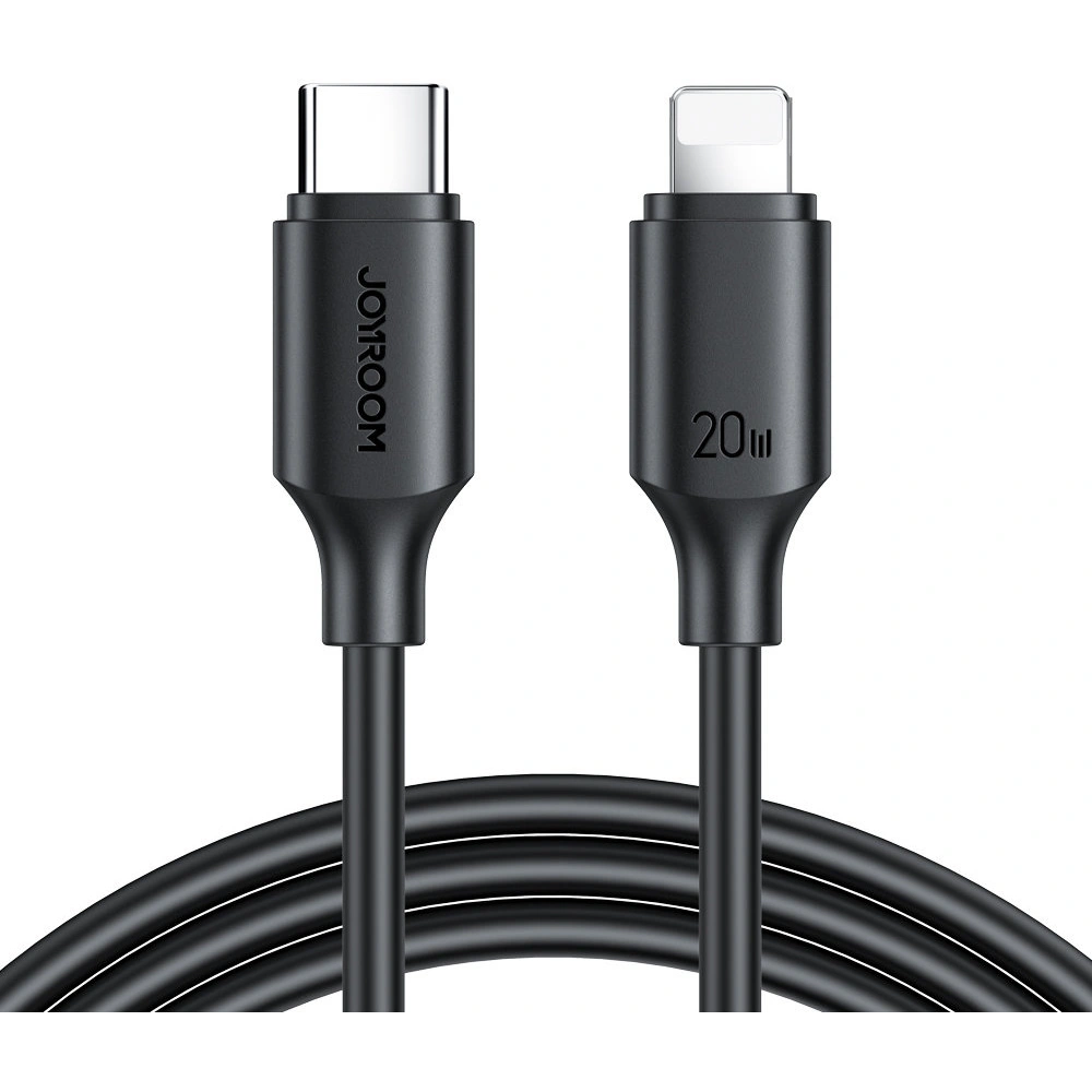 Hurtownia GSM - Kabel Joyroom USB-C/Lightning 480Mb/s 20W 1m černý (S-CL020A9) - JYR548 - {ean13} - Hurt