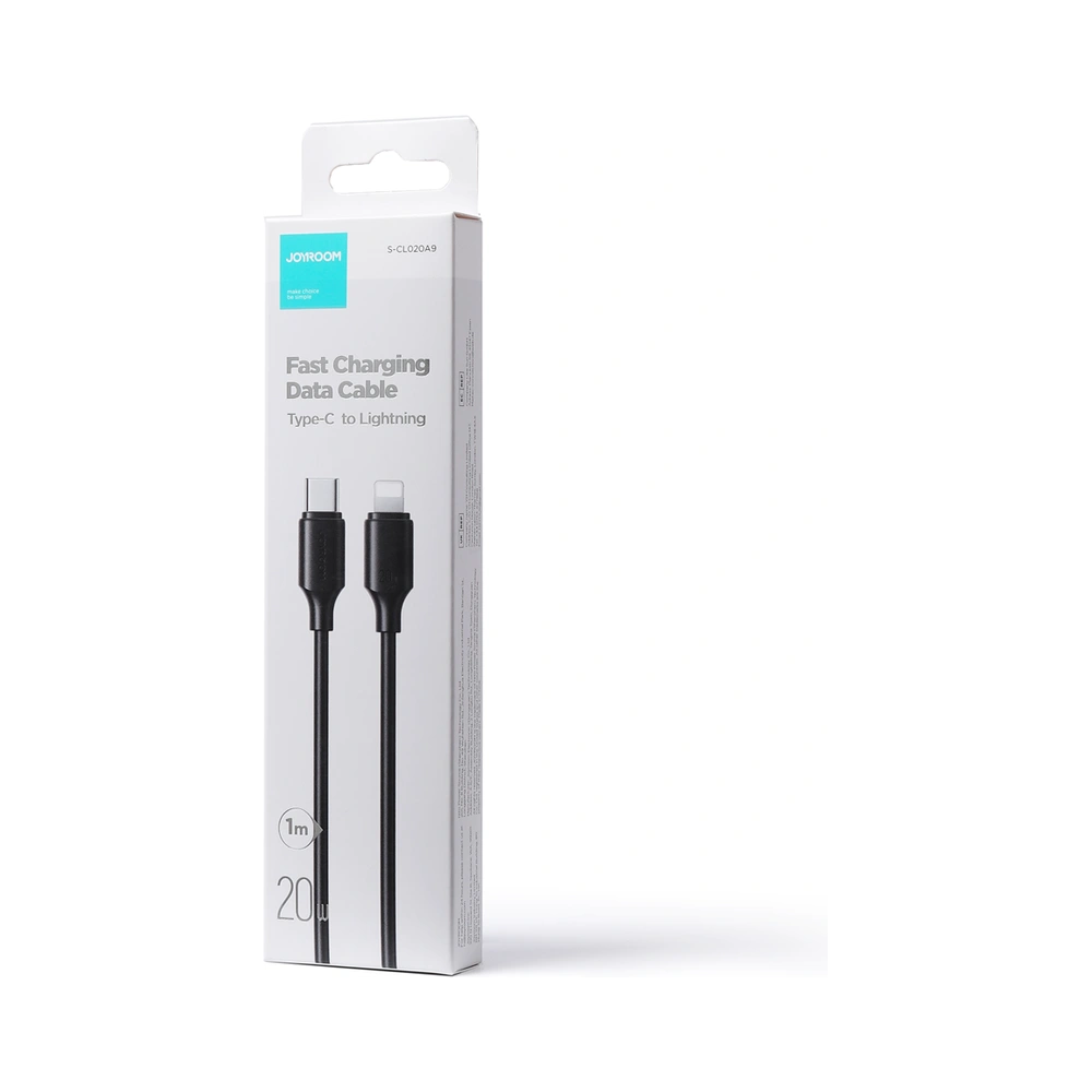 Hurtownia GSM - Kabel Joyroom USB-C/Lightning 480Mb/s 20W 1m černý (S-CL020A9) - JYR548 - {ean13} - Hurt