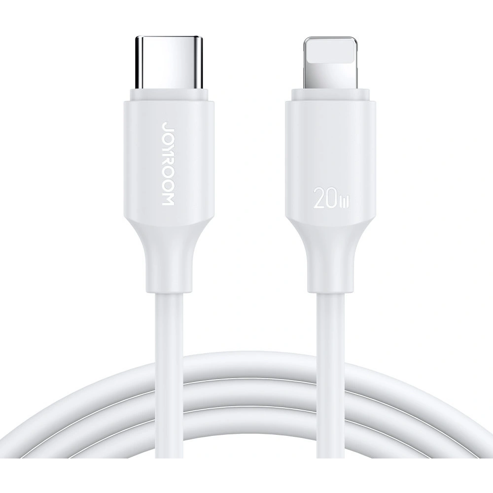 Hurtownia GSM - Kabel Joyroom USB-C/Lightning 480Mb/s 20W 1m bílý (S-CL020A9) - JYR549 - {ean13} - Hurt