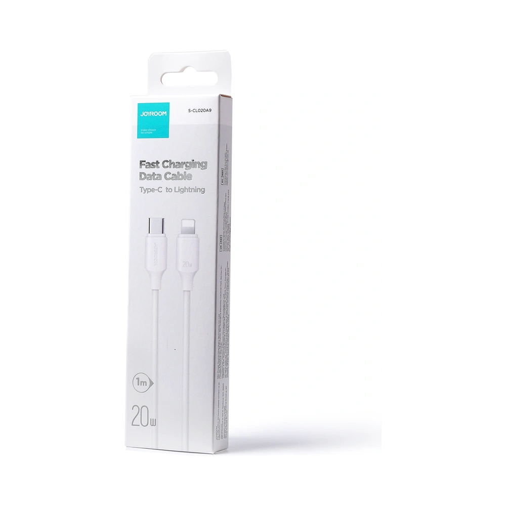 Hurtownia GSM - Kabel Joyroom USB-C/Lightning 480Mb/s 20W 1m bílý (S-CL020A9) - JYR549 - {ean13} - Hurt