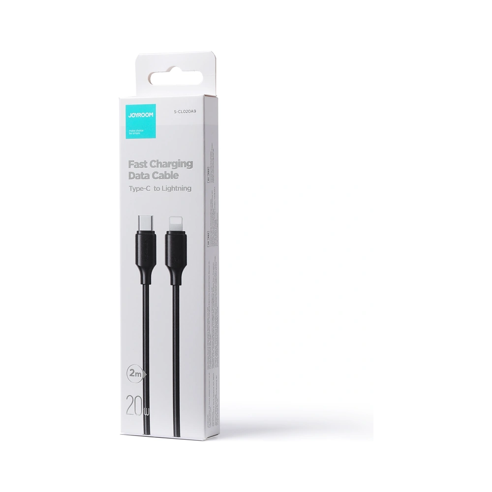 Hurtownia GSM - Cablu Joyroom USB-C/Lightning 480Mb/s 20W 2m negru (S-CL020A9) - JYR550 - {ean13} - Hurt