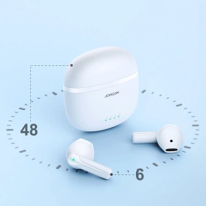 Hurtownia GSM - Bezdrátová sluchátka TWS Joyroom ENC IPX4 Bluetooth 5.3 bílá (JR-TL11) - JYR552 - {ean13} - Hurt